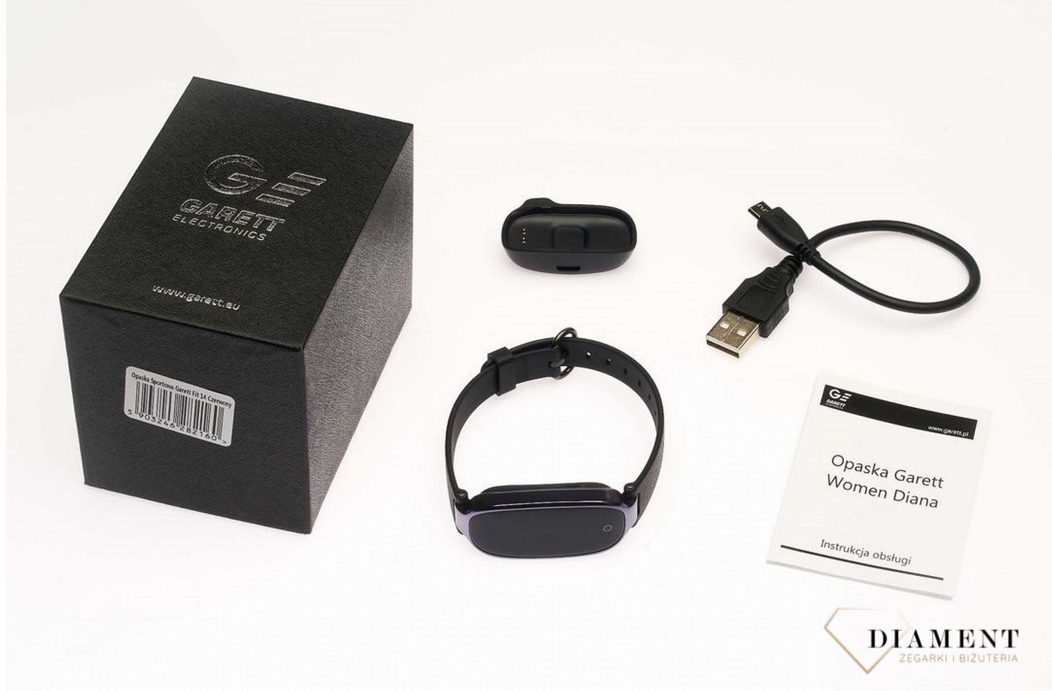 Modny zegarek w nowoczesnej formie smartwatcha to świetny i praktyczny dodatek pasujący do wielu stylizacji. Idealny pomysł na prezent. Smartwatch w kolorze czarnym.  (1).jpg